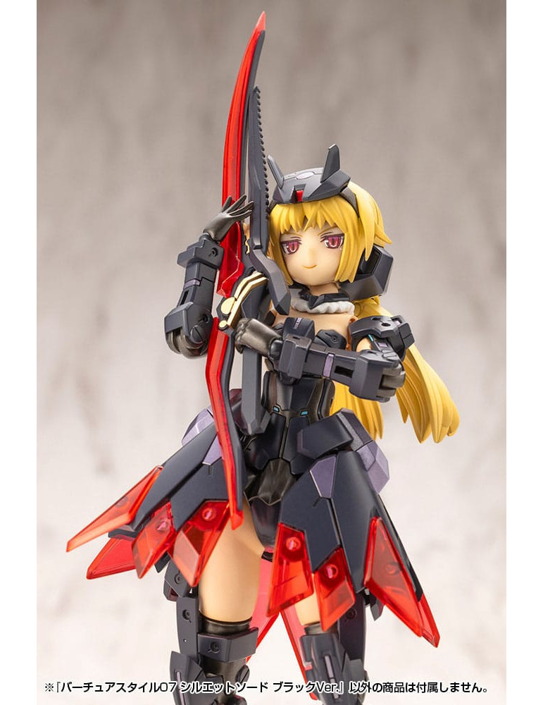 Kotobukiya - M.S.G. Model Kit Accessory Set Virtuous Style 06 Silhouette Sword Black Ver.