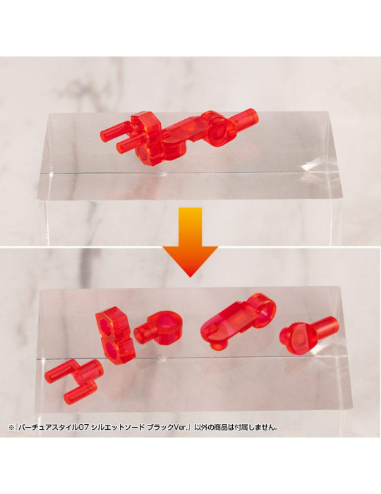 Kotobukiya - M.S.G. Model Kit Accessory Set Virtuous Style 06 Silhouette Sword Black Ver.