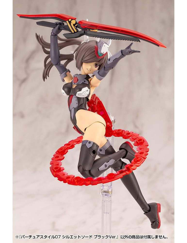 Kotobukiya - M.S.G. Model Kit Accessory Set Virtuous Style 06 Silhouette Sword Black Ver.