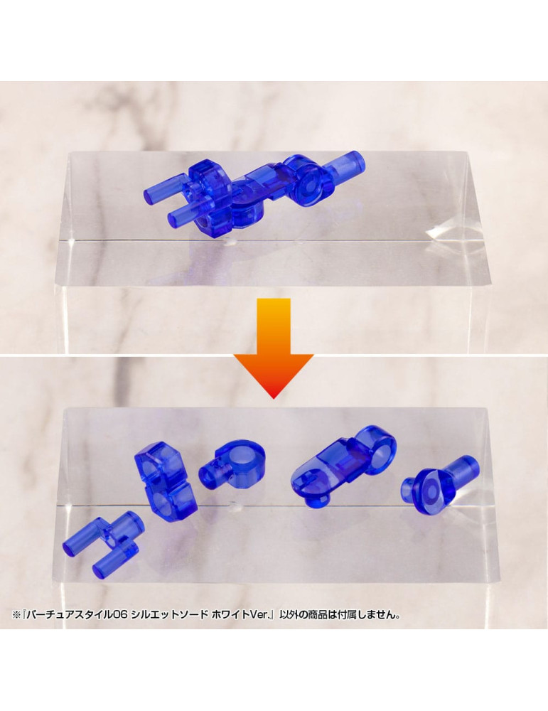 Kotobukiya - M.S.G. accessoires Virtuous Style 06 Silhouette Sword White Ver.