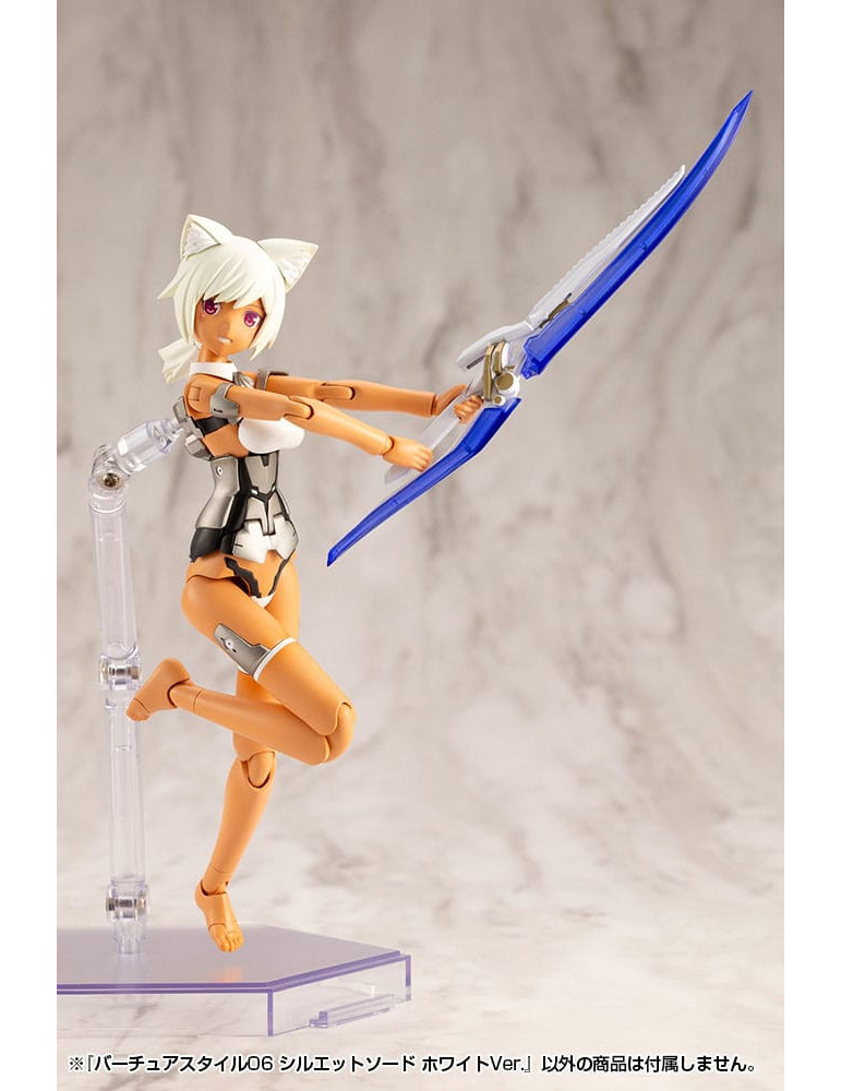 Kotobukiya - M.S.G. Model Kit Accessory Set Virtuous Style 06 Silhouette Sword White Ver.