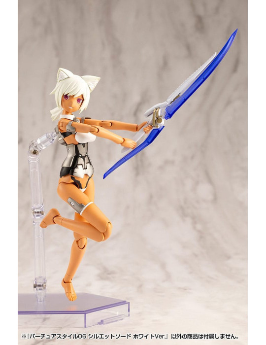 Kotobukiya - M.S.G. Model Kit Accessory Set Virtuous Style 06 Silhouette Sword White Ver.