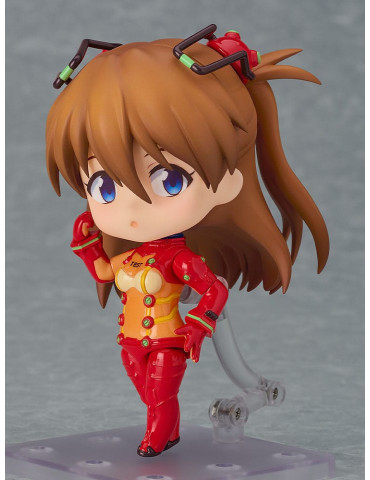 Good Smile Company - Neon Genesis Evangelion: 2.0  - Figurine Nendoroid Shikinami Asuka Langley: Test Suit Ver.