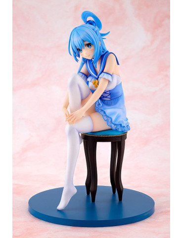 Kadokawa - Konosuba God's blessing on this wonderful world! - figurine Aqua: Light Novel 10th Anniversary Ver.