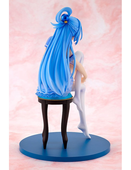 Kadokawa - Konosuba God's blessing on this wonderful world! - figurine Aqua: Light Novel 10th Anniversary Ver.