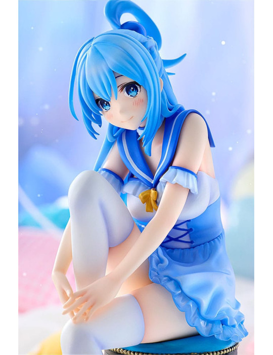 Kadokawa - Konosuba God's blessing on this wonderful world! - figurine Aqua: Light Novel 10th Anniversary Ver.