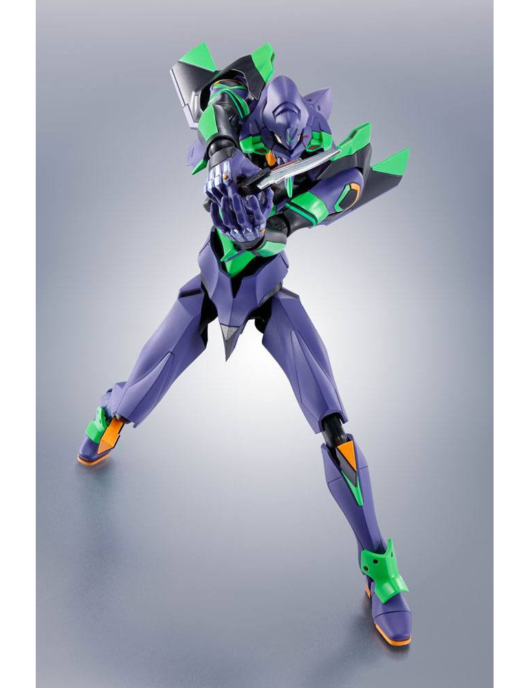 Bandai - Evangelion: 3.0+1.0 Thrice Upon a Time - figurine Robot Spirits (Side EVA)  Evangelion Test Type-01 + Spear of Cassius