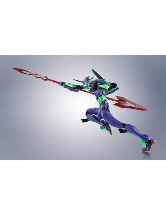 Bandai - Evangelion: 3.0+1.0 Thrice Upon a Time - figurine Robot Spirits (Side EVA)  Evangelion Test Type-01 + Spear of Cassius