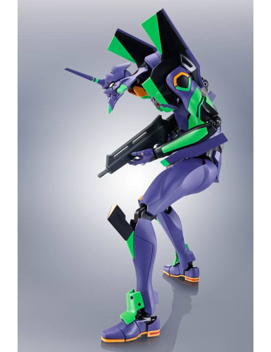Bandai - Evangelion: 3.0+1.0 Thrice Upon a Time - figurine Robot Spirits (Side EVA)  Evangelion Test Type-01 + Spear of Cassius