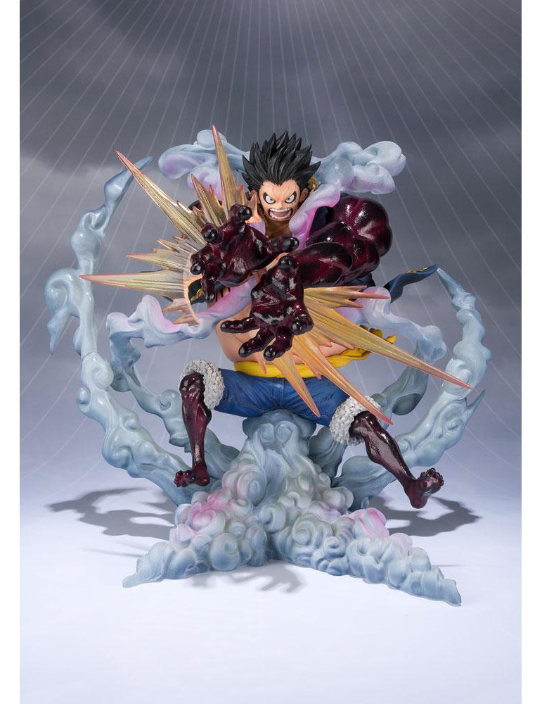 Bandai - One Piece - figurine FiguartsZERO Monkey D. Luffy Gear 4 Leo Bazooka