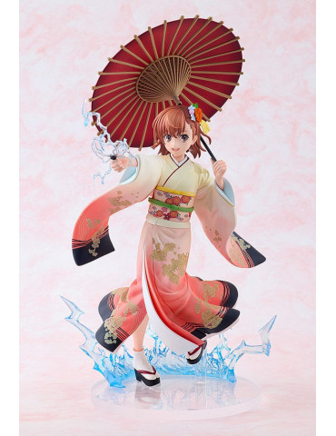 Kadokawa - A Certain Scientific Railgun T - figurine Mikoto Misaka Furisode Kimono Ver.