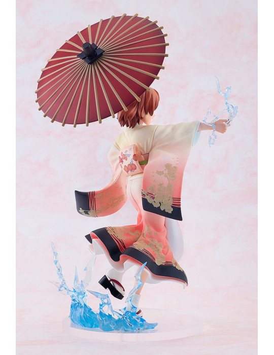 Kadokawa - A Certain Scientific Railgun T - figure Mikoto Misaka Furisode Kimono Ver.