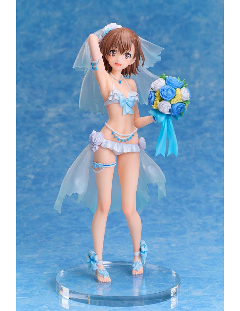 A Dimension - A Certain Scientific Railgun T - figure Mikoto Misaka Wedding Swimsuit Ver.