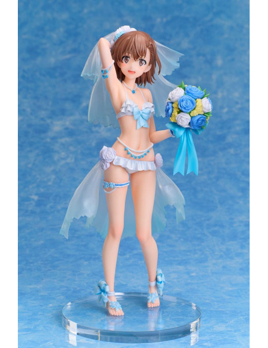 A Dimension - A Certain Scientific Railgun T - figure Mikoto Misaka Wedding Swimsuit Ver.