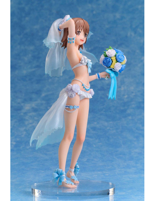 A Dimension - A Certain Scientific Railgun T - Figurine Mikoto Misaka Wedding Swimsuit Ver.