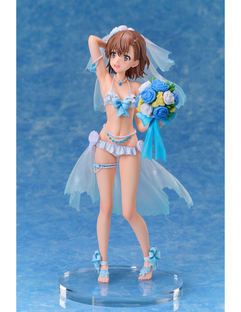 A Dimension - A Certain Scientific Railgun T - figure Mikoto Misaka Wedding Swimsuit Ver.