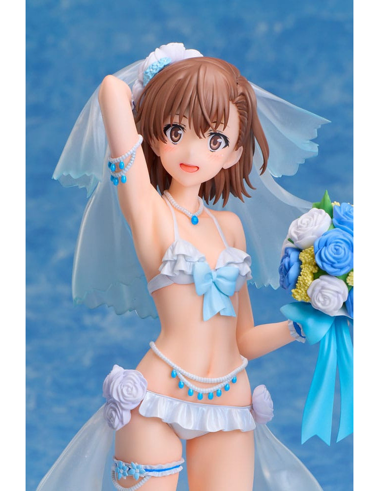 A Dimension - A Certain Scientific Railgun T - figure Mikoto Misaka Wedding Swimsuit Ver.