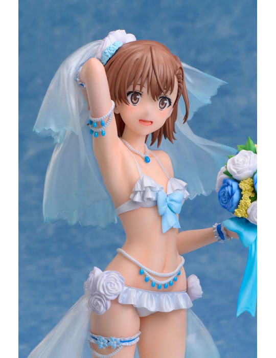 A Dimension - A Certain Scientific Railgun T - Figurine Mikoto Misaka Wedding Swimsuit Ver.