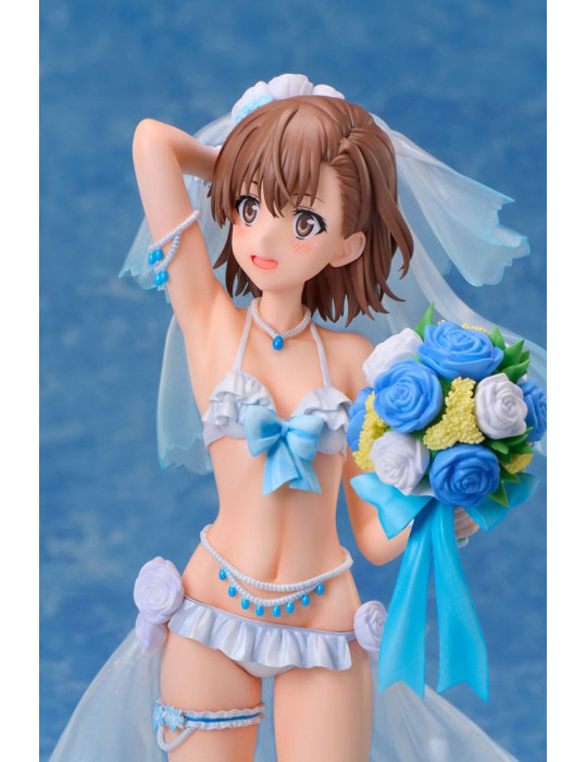 A Dimension - A Certain Scientific Railgun T - figure Mikoto Misaka Wedding Swimsuit Ver.