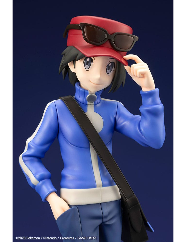 Kotobukiya - Pokémon - Figurine ARTFXJ Kalem & Grenousse