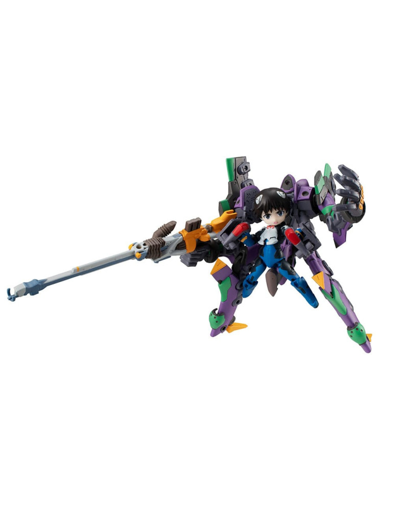 Megahouse - Evangelion - figurine Desktop Army Shinji Ikari & Evangelion No. 1 New Theatrical Edition