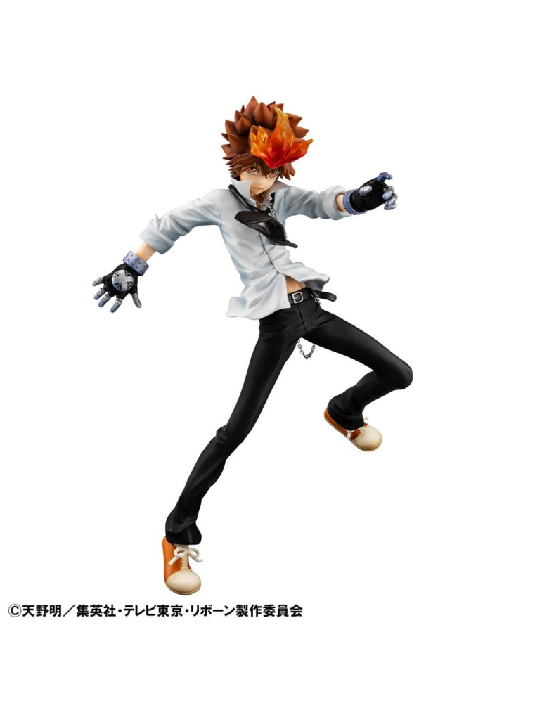 Megahouse - Katekyo Hitman Reborn! - figures Tsunayoshi Sawada & Kyoya Hibari & Reborn Set