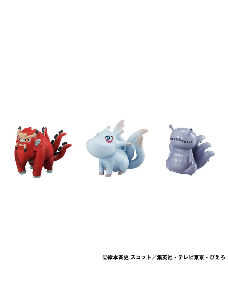 Megahouse - Naruto Shippuden Gaiden - figurines Naruto Uzumaki & Biju Set