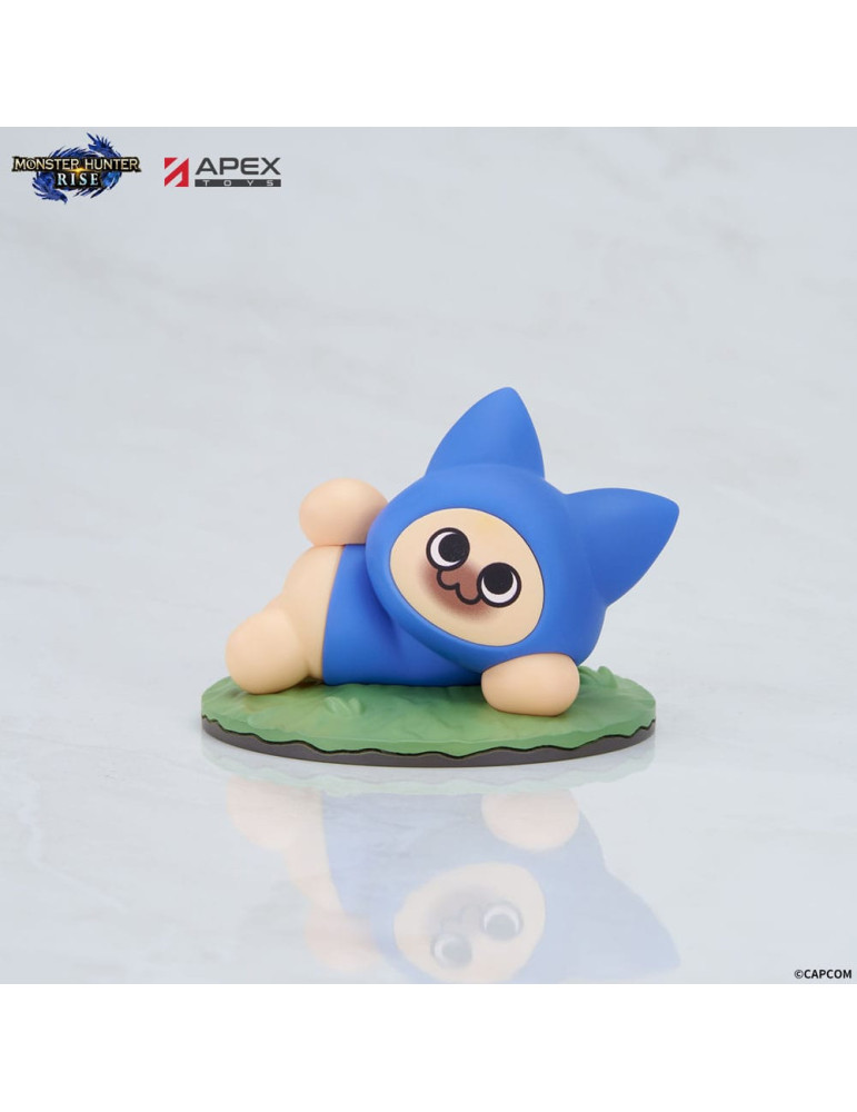 APEX - Monster Hunter - Rise pack 6 figurines Felyne Cat