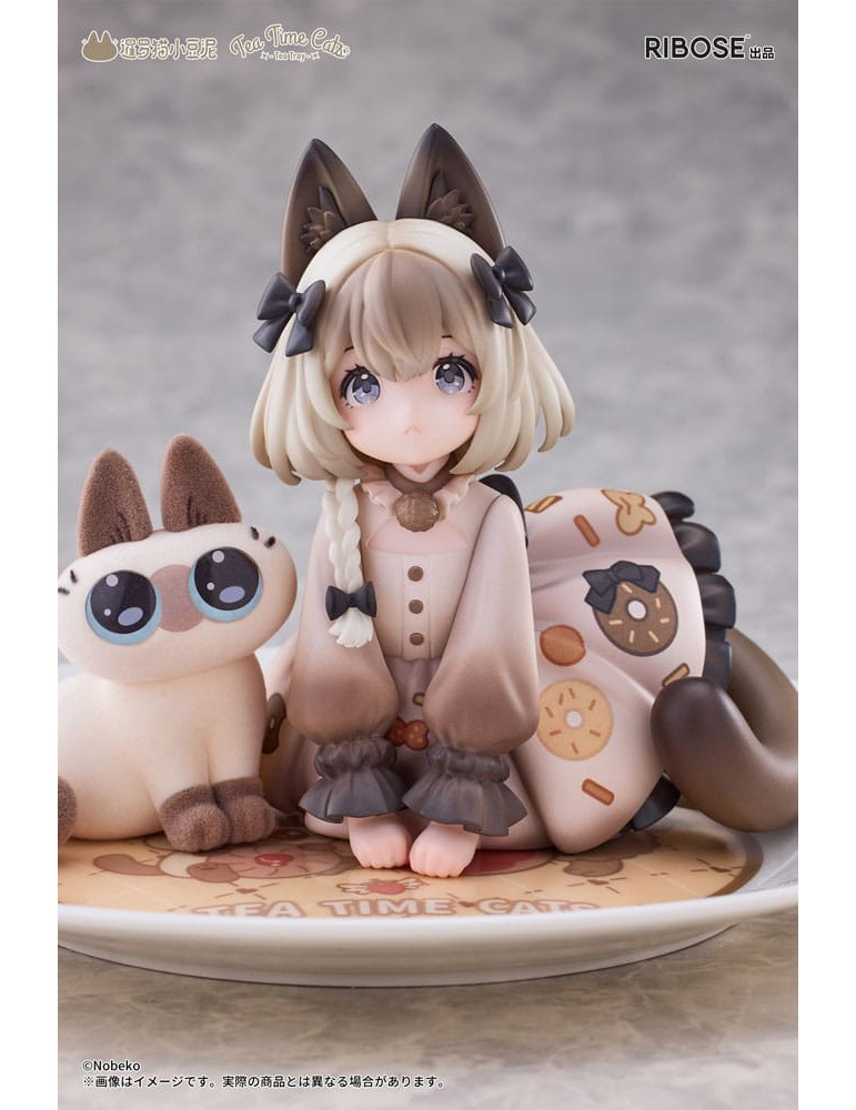 Ribose - figure Tea Time Cats x Siamese Cat Azuki-san Friendship Collaboration Exclusive Set
