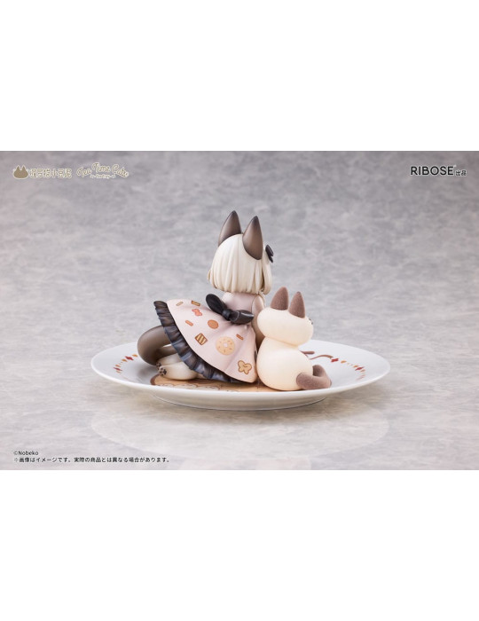 Ribose - figurine Tea Time Cats x Siamese Cat Azuki-san Friendship Collaboration Exclusive Set