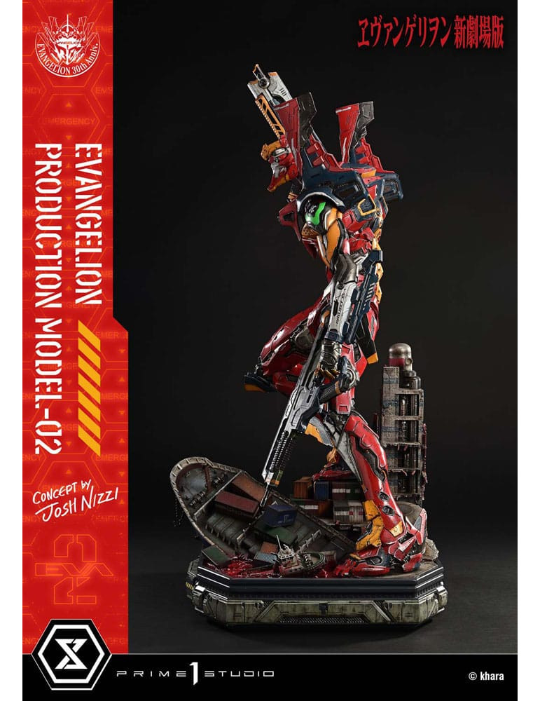Prime 1 Studio - Rebuild of Evangelion - UDM Series figure Evangelion Production Model-02 (Concept By Josh Nizzi) Deluxe