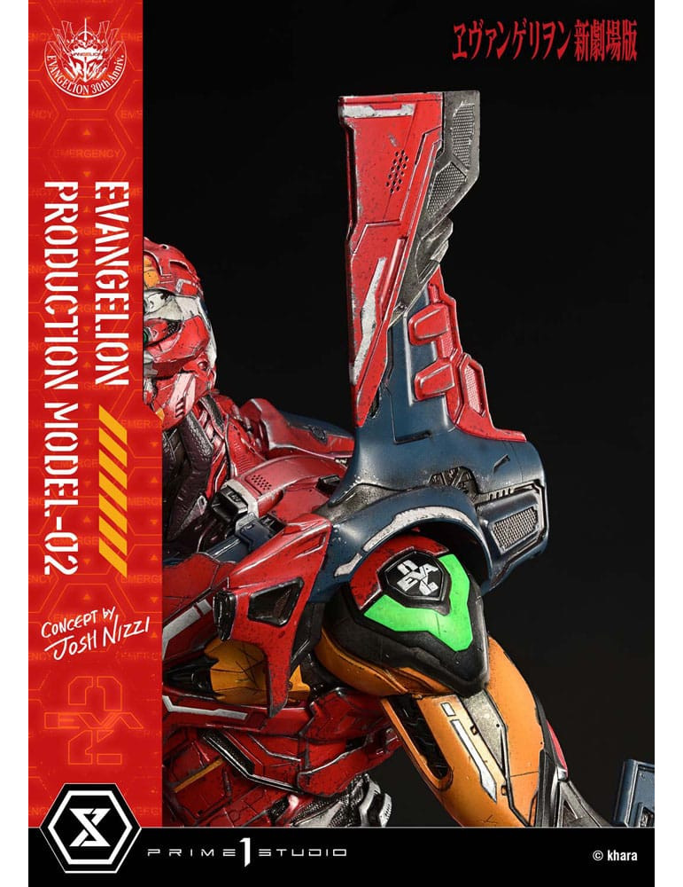 Prime 1 Studio - Rebuild of Evangelion - UDM Series figure Evangelion Production Model-02 (Concept By Josh Nizzi) Deluxe