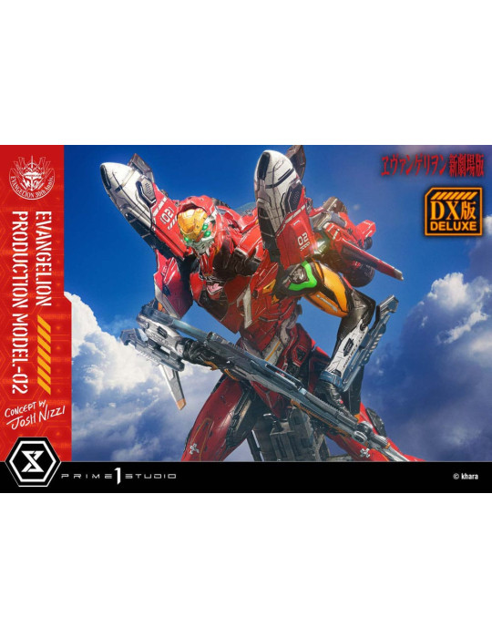 Prime 1 Studio - Rebuild of Evangelion - Figurine UDM Series Evangelion Production Model-02 (Concept By Josh Nizzi)