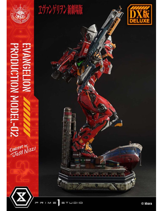 Prime 1 Studio - Rebuild of Evangelion - UDM Series figure Evangelion Production Model-02 (Concept By Josh Nizzi) Deluxe