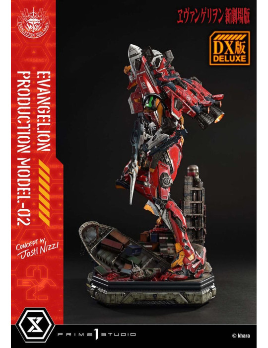 Prime 1 Studio - Rebuild of Evangelion - UDM Series figure Evangelion Production Model-02 (Concept By Josh Nizzi) Deluxe