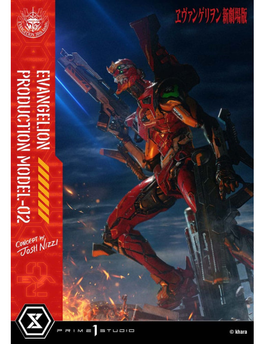 Prime 1 Studio - Rebuild of Evangelion -  UDM Series figure Evangelion Production Model-02 (Concept By Josh Nizzi)