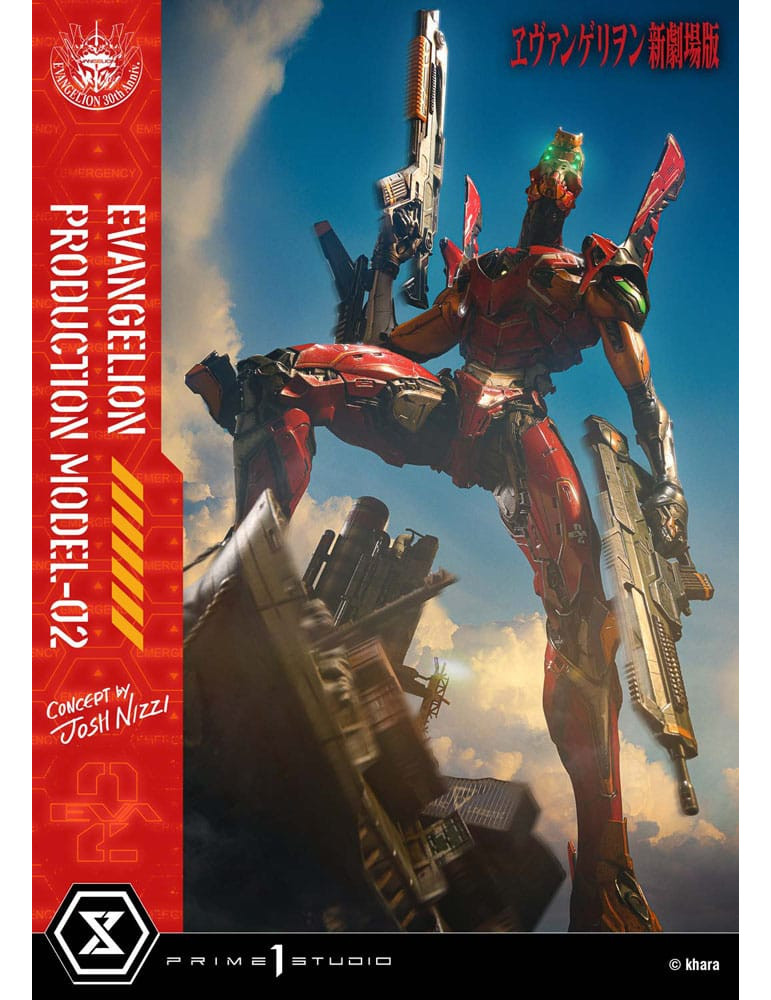 Prime 1 Studio - Rebuild of Evangelion -  UDM Series figure Evangelion Production Model-02 (Concept By Josh Nizzi)