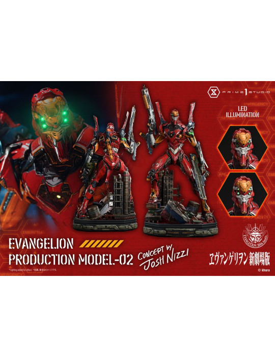 Prime 1 Studio - Rebuild of Evangelion -  UDM Series figure Evangelion Production Model-02 (Concept By Josh Nizzi)