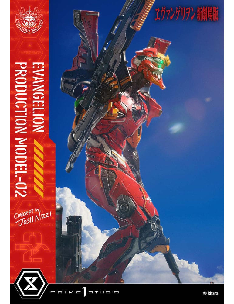 Prime 1 Studio - Rebuild of Evangelion -  UDM Series figure Evangelion Production Model-02 (Concept By Josh Nizzi)