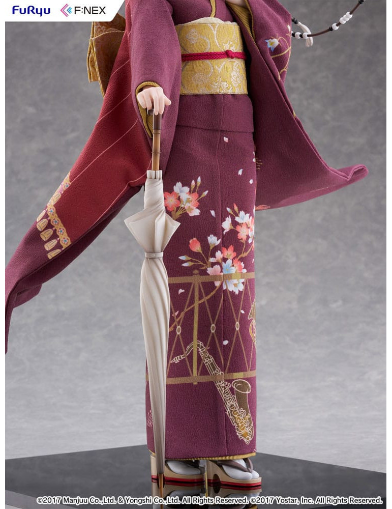 Furyu - Azur Lane - F:Nex figure Mikasa blue flower komachi Ver. Japanese Doll