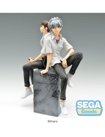 Sega - Rebuild of Evangelion - Figurine Luminasta Shinji & Kaworu Evangelion: New Theatrical Edition Kaworu Ver.