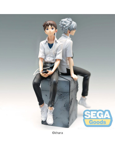 Sega - Rebuild of Evangelion - Luminasta figure Shinji & Kaworu Evangelion: New Theatrical Edition Shinji Ver.