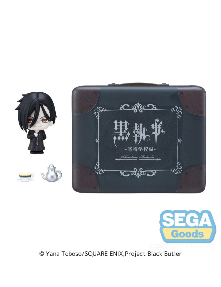 Sega - Black Butler: Boarding School Arc - Figurines Petite World Memories Sebastian Michaelis (EX)