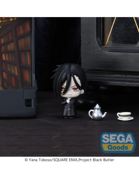 Sega - Black Butler: Boarding School Arc - Figurines Petite World Memories Sebastian Michaelis (EX)