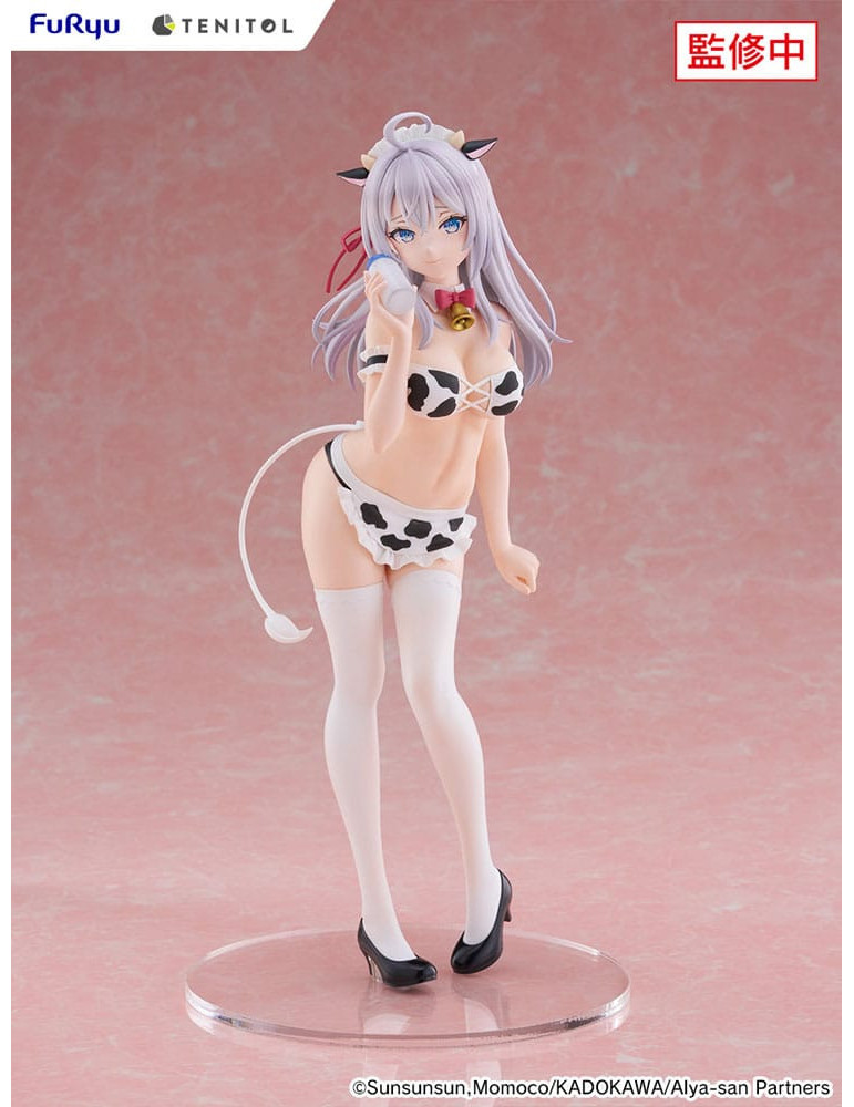 Furyu - Alya Sometimes Hides Her Feelings in Russian - figurine Tenitol Tall Alya Cow Costume Ver.