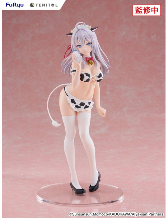 Furyu - Alya Sometimes Hides Her Feelings in Russian - figure Tenitol Tall Alya Cow Costume Ver.