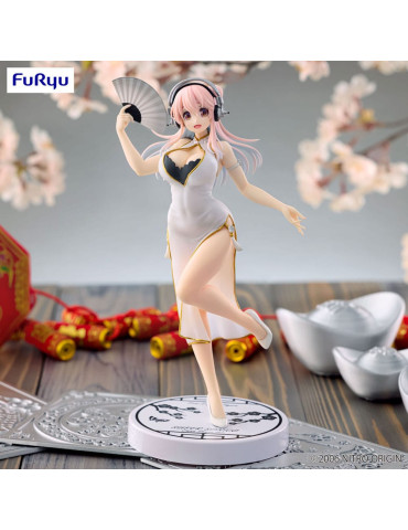 Furyu - Super Sonico - Trio-Try-iT figure White China Dress Ver.