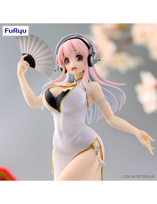Furyu - Super Sonico - Trio-Try-iT figure White China Dress Ver.