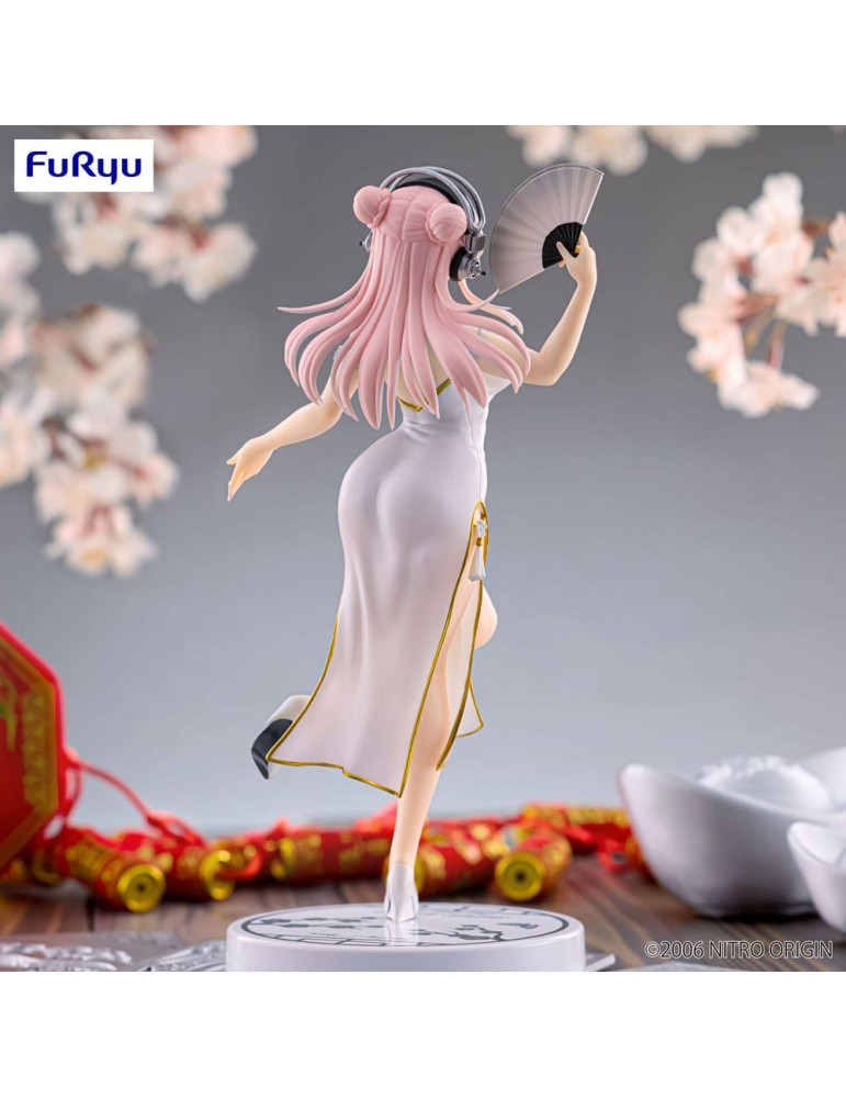 Furyu - Super Sonico - Trio-Try-iT figure White China Dress Ver.