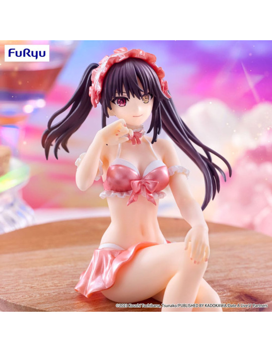 Furyu - Date A Live V - Noodle Stopper figure Kurumi Tokisaki Swimsuit Pastel Red Color Ver.